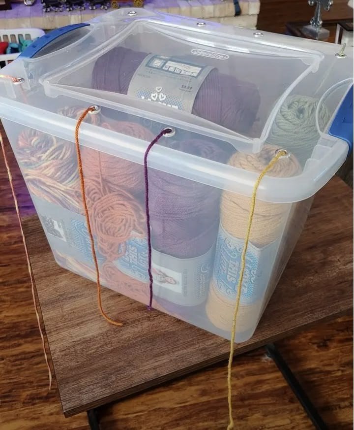 How to Store Yarn and Works-in-Progress Without Tangles or Damage